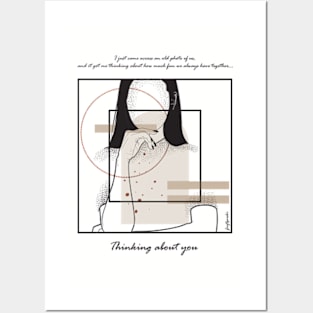 Thinking about You version 8 Posters and Art